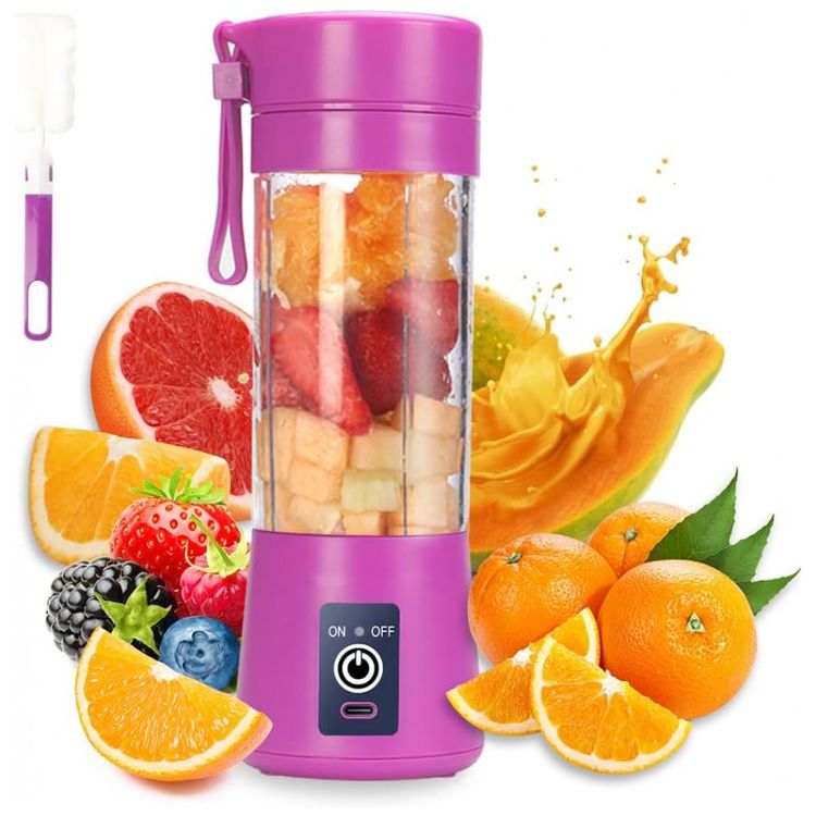 Mini-Liquidificador-Pessoal-Portatil-380mL-Recarregavel-USB-foto-0