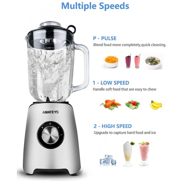 Liquidificador-de-Bancada-1.4L-com-2-Velocidades-e-Jarra-de-foto-2
