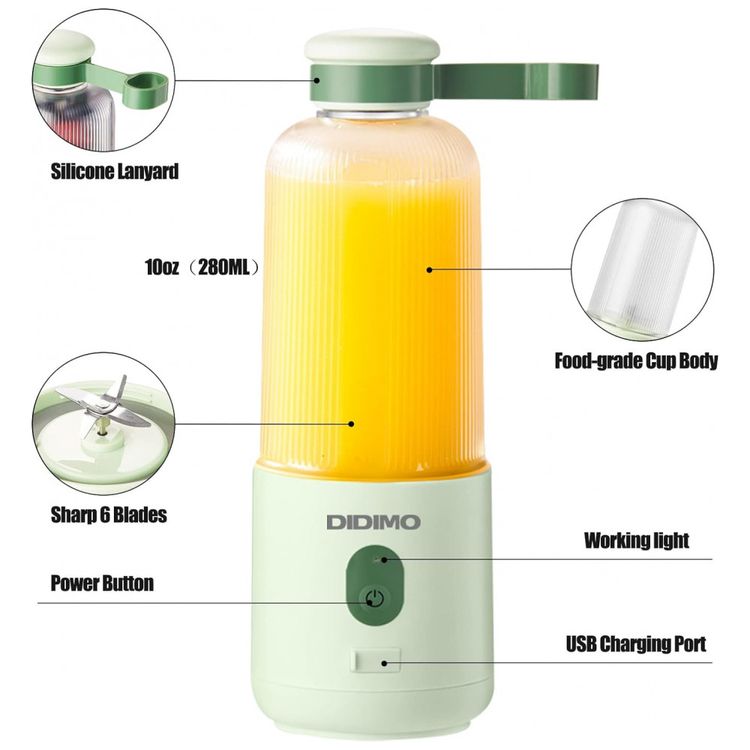 Mini-Liquidificador-Pessoal-Portatil-280mL-Recarregavel-USB-foto-4