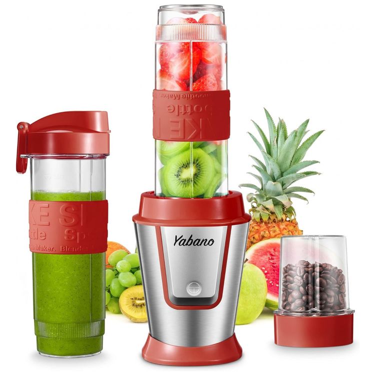 Liquidificador-Pessoal-Portatil-com-2-Garrafas-de-Viagem-de-foto-0