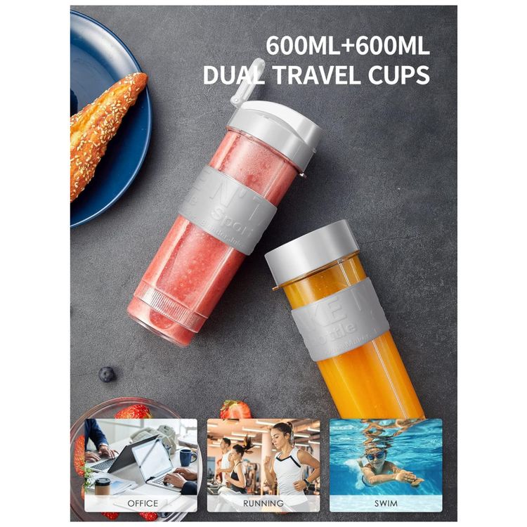Liquidificador-Pessoal-Portatil-com-2-Garrafas-de-Viagem-de-foto-4