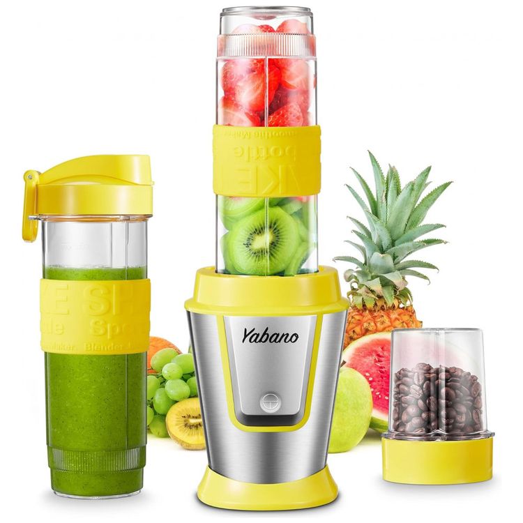 Liquidificador-Pessoal-Portatil-com-2-Garrafas-de-Viagem-de-foto-0