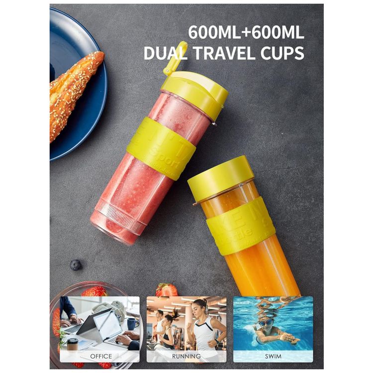 Liquidificador-Pessoal-Portatil-com-2-Garrafas-de-Viagem-de-foto-4