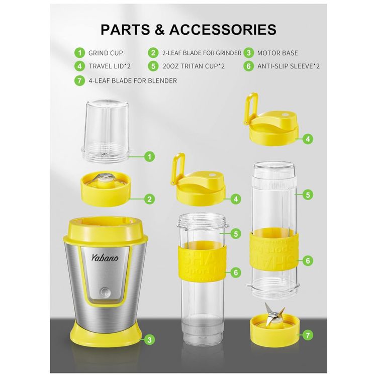 Liquidificador-Pessoal-Portatil-com-2-Garrafas-de-Viagem-de-foto-5