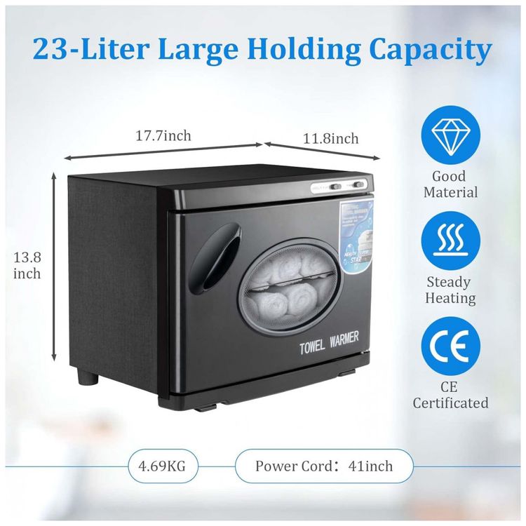 Aquecedor-de-Toalha-Eletrico-para-Barbearia-23L-com-Janela-foto-3