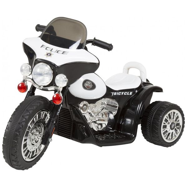 Moto-Eletrica-Infantil-1-Assento-com-3-Rodas-e-Farois-6V-foto-0
