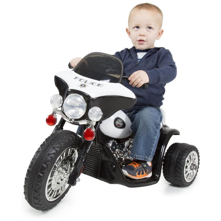 Moto-Eletrica-Infantil-1-Assento-com-3-Rodas-e-Farois-6V-foto-1