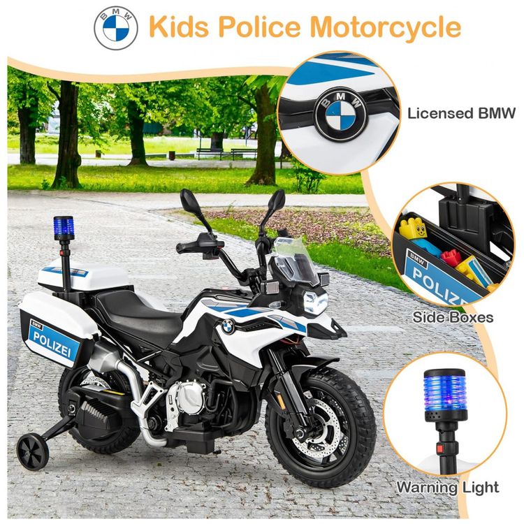 Moto-Eletrica-Infantil-1-Assento-com-Rodas-de-Treinamento-foto-2