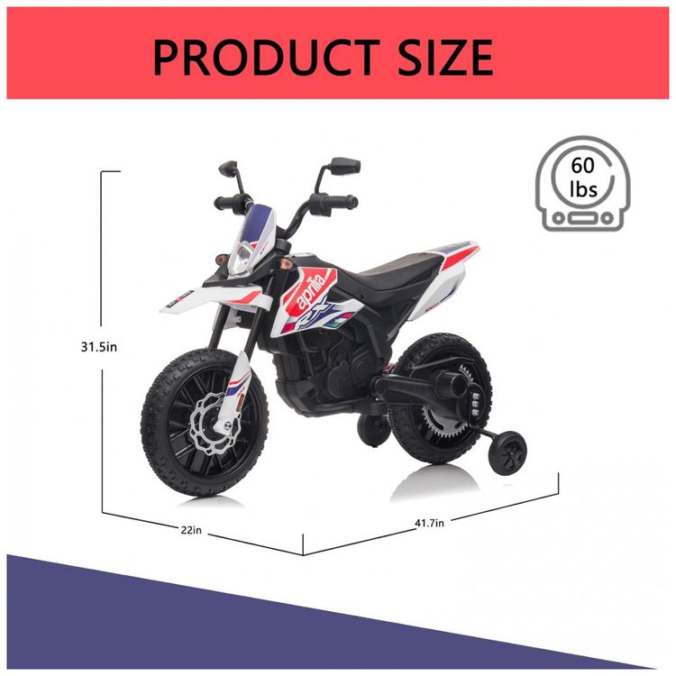 Moto-Eletrica-Infantil-1-Assento-com-Rodas-de-Treinamento-foto-5