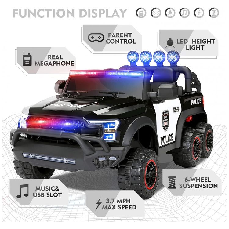 Carro-Eletrico-Infantil-1-Assento-com-Controle-Remoto-Luz-foto-3