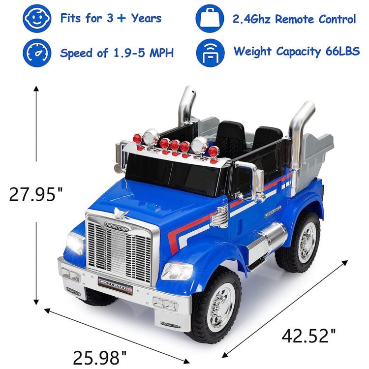 Caminhao-Eletrico-Infantil-1-Assento-com-Controle-Remoto-foto-1
