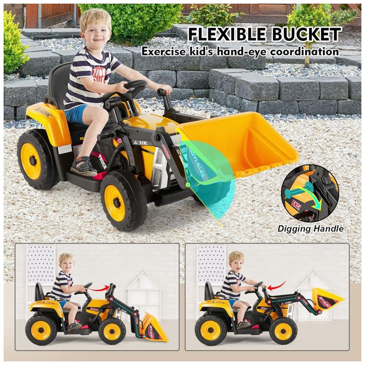 Escavadeira-Eletrica-Infantil-1-Assento-com-3-Velocidades-foto-2