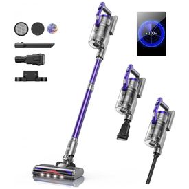 Aspirador-de-Po-sem-Fio-com-Tela-OLED-8-Modos-ate-55-Min-de-foto-0