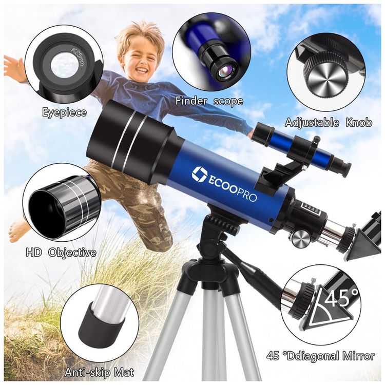 Telescopio-Astronomico-51x128-com-Tripe-Ajustavel-ECOOPRO-foto-1
