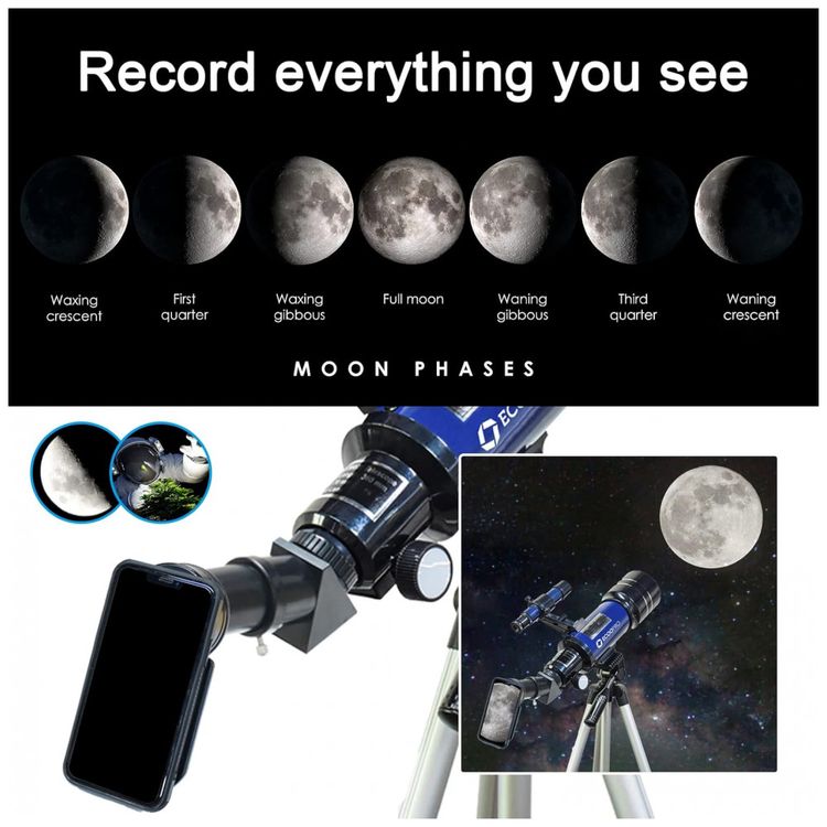 Telescopio-Astronomico-51x128-com-Tripe-Ajustavel-ECOOPRO-foto-2