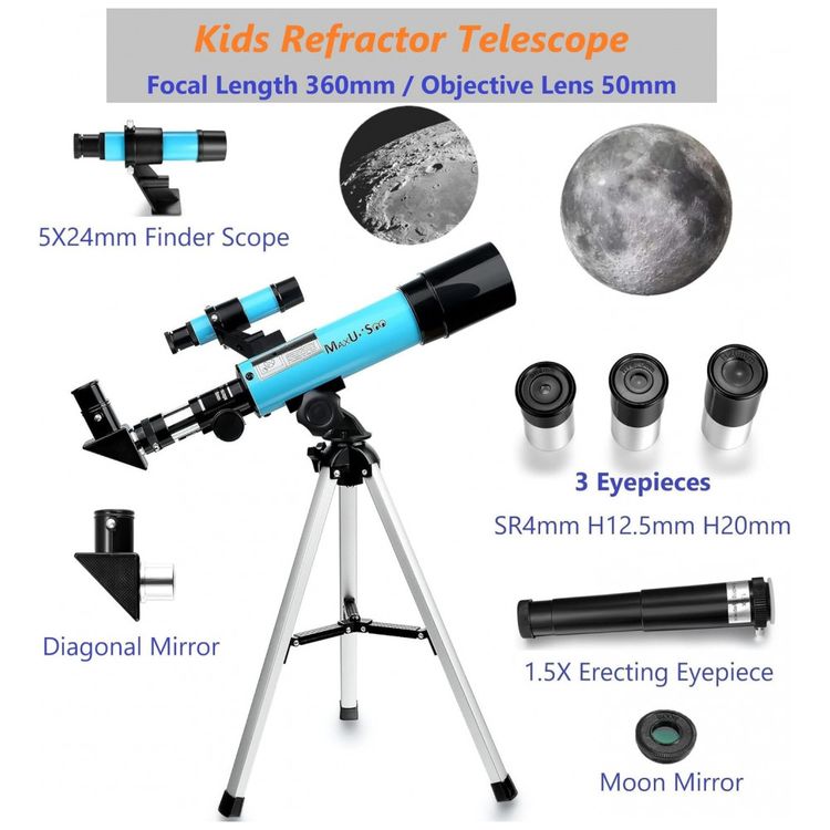 Telescopio-Astronomico-8x21-com-Binoculos-HD-Mira-Finder-e-foto-1