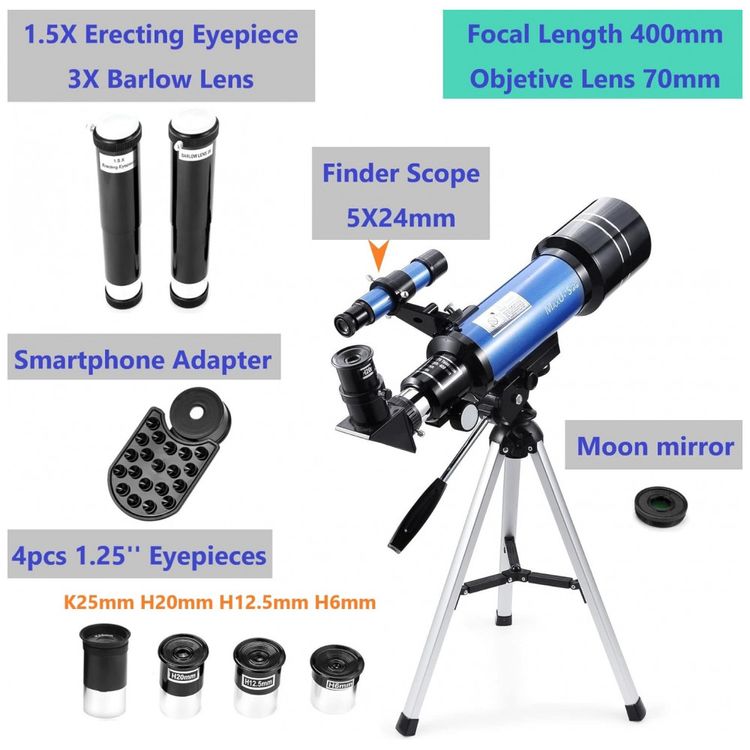 Telescopio-Astronomico-16x200-com-4-Oculares-de-Ampliacao-e-foto-2