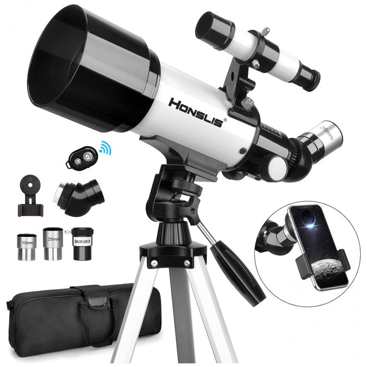 Telescopio-Astronomico-150x-com-Adaptador-de-Celular-e-foto-0