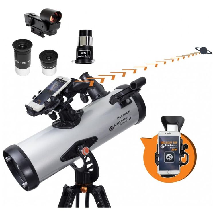Telescopio-Astronomico-40x100-com-Aplicativo-StarSense-foto-0