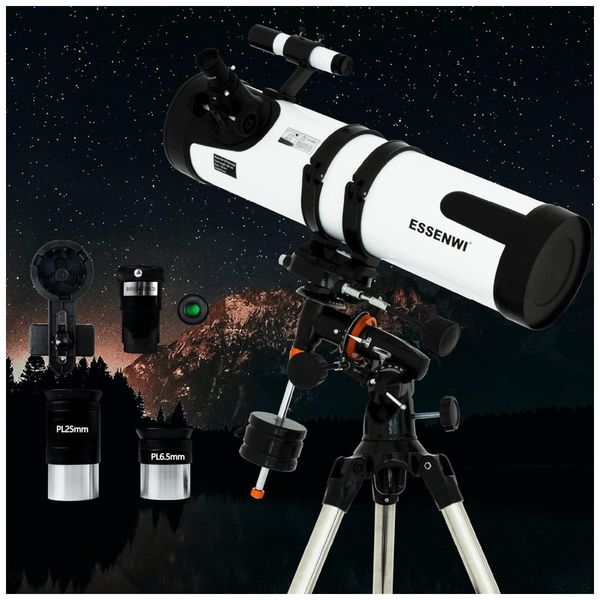 Telescopio-Astronomico-300x-com-2-Oculares-Plossl-Lente-foto-0