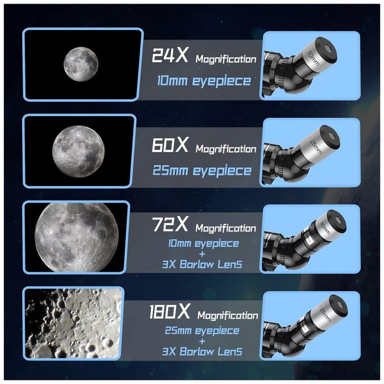 Telescopio-Astronomico-150x-com-Tripe-Ajustavel-Adaptador-foto-4