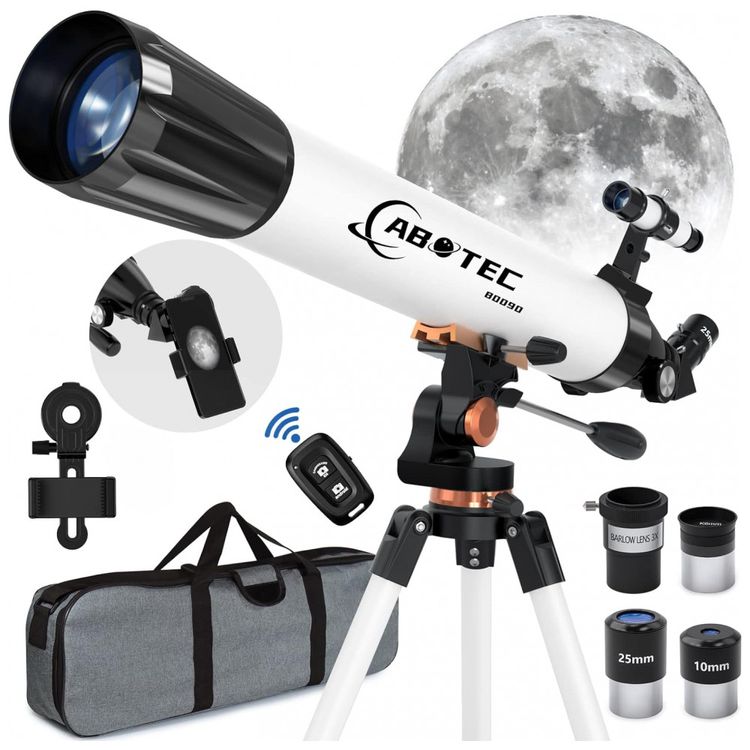 Telescopio-Astronomico-400x-com-Adaptador-de-Celular-foto-0