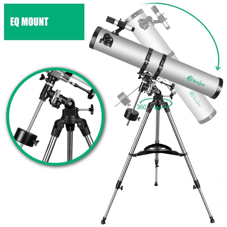 Telescopio-Astronomico-6x30-com-Tecnologia-Alema-Equatorial-foto-2