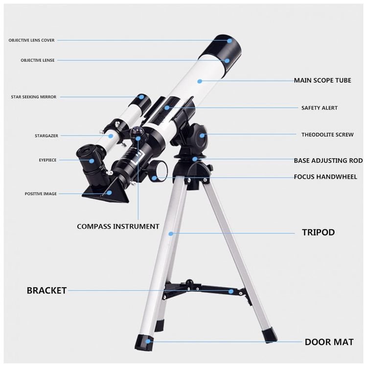 Telescopio-Astronomico-com-Alta-Ampliacao-NOBLEDUCESS-foto-5