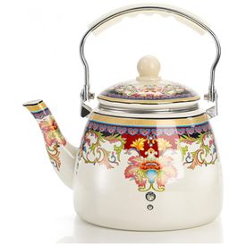 Chaleira-de-Cha-Esmaltada-3.3-Litros-com-Infusor-de-Cha-foto-0