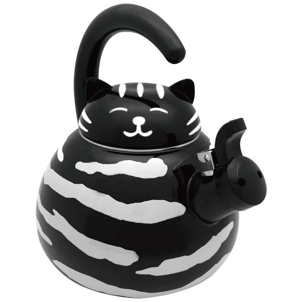 Chaleira-de-Cha-2.1-Litros-em-Esmalte-com-Apito-UP-Gato-foto-0