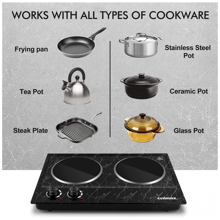 Cooktop-Eletrico-Portatil-de-Bancada-com-2-Queimadores-e-foto-2