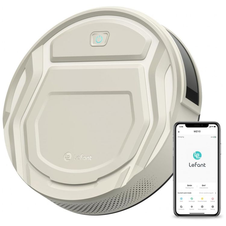 Aspirador-de-Po-Robo-com-Conexao-via-APP-WIFI-e-Auto-foto-0