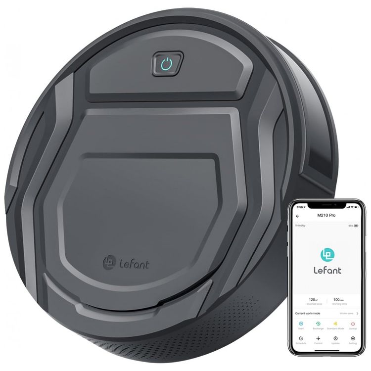 Aspirador-de-Po-Robo-com-Conexao-via-APP-WIFI-e-Auto-foto-0
