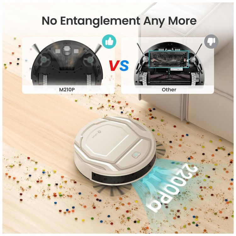 Aspirador-de-Po-Robo-com-Conexao-via-APP-WIFI-e-Auto-foto-3