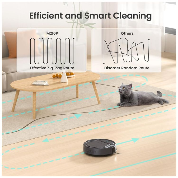 Aspirador-de-Po-Robo-com-Conexao-via-APP-WIFI-e-Auto-foto-2