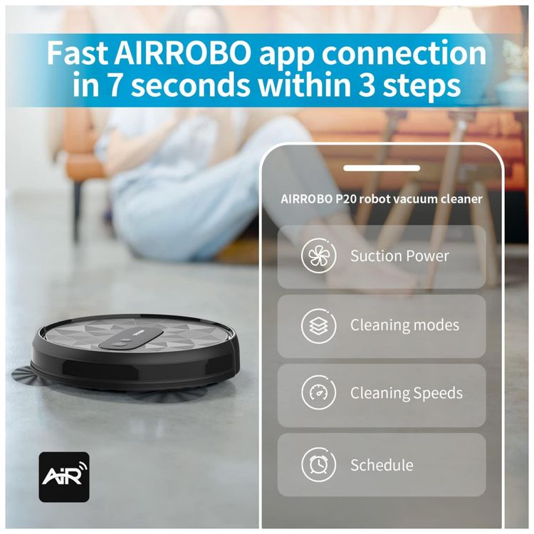 Aspirador-de-Po-Robo-com-Conexao-via-APP-WIFI-Auto-foto-4