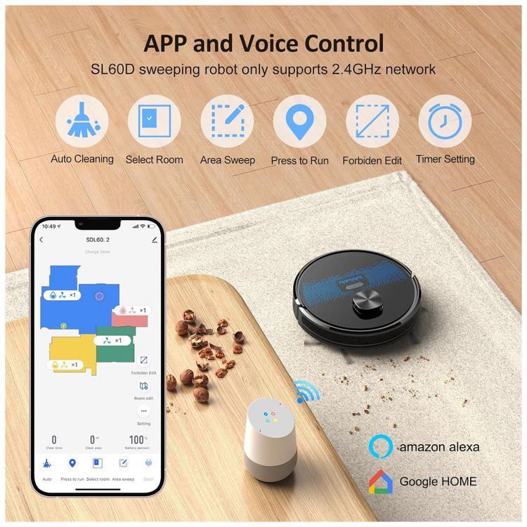 Aspirador-de-Po-Robo-com-Mapeamento-Multinivel-110V-foto-2