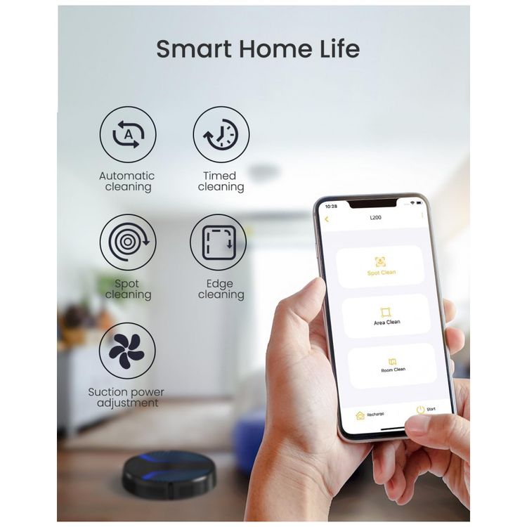 Aspirador-de-Po-Robo-com-Controle-Remoto-e-Conexao-WIFI-por-foto-2