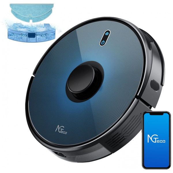 Aspirador-de-Po-Robo-com-Conexao-via-APP-WIFI-110V-NGTeco-foto-0