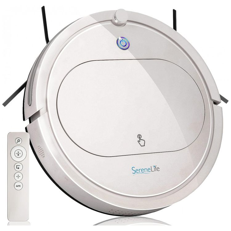 Aspirador-de-Po-Robo-com-Controle-Remoto-110V-SereneLife-foto-0