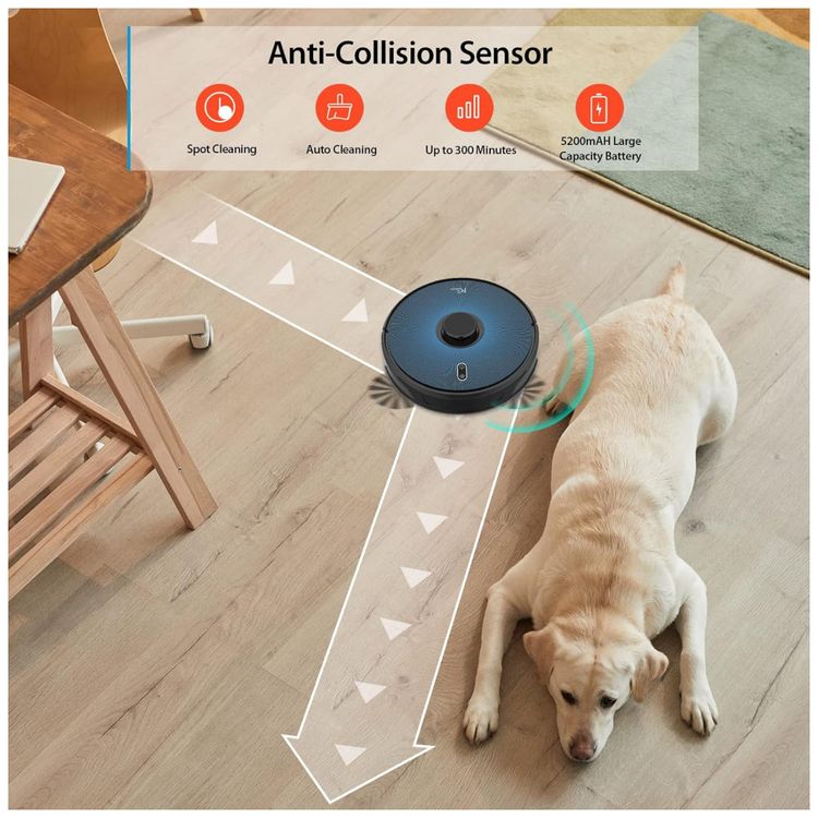 Aspirador-de-Po-Robo-com-Conexao-via-APP-WIFI-110V-NGTeco-foto-4