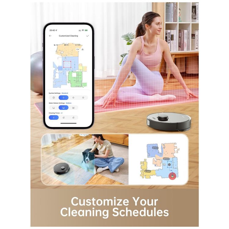 Aspirador-de-Po-Robo-com-Conexao-via-APP-WIFI-e-Auto-foto-4