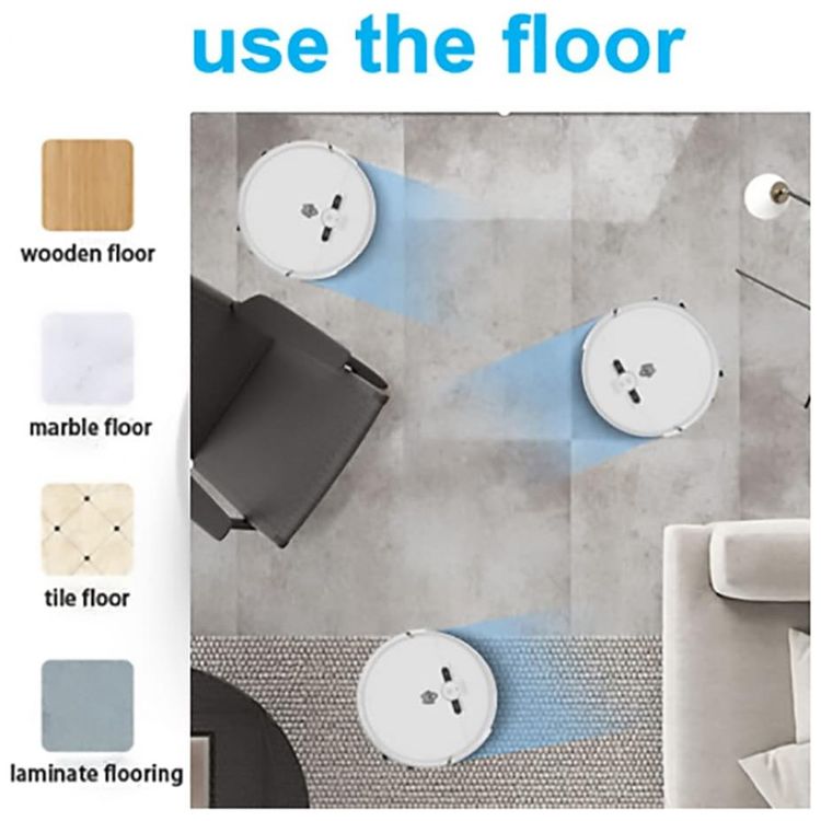 Aspirador-de-Po-Robo-com-Conexao-via-APP-WIFI-e-Auto-foto-3