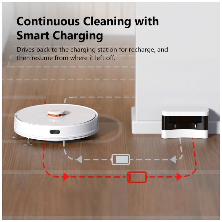 Aspirador-de-Po-Robo-com-Auto-Carregamento-e-Succao-Forte-foto-1