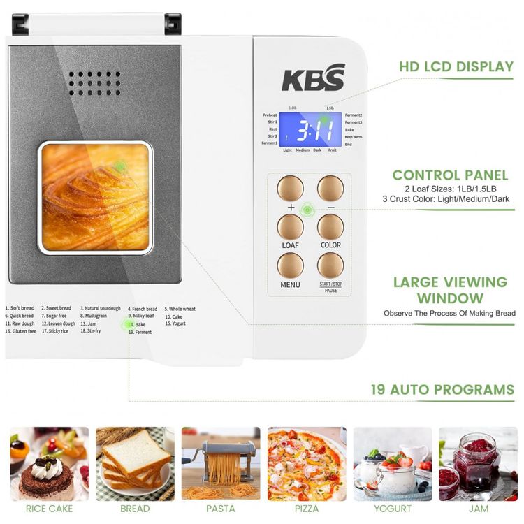Panificadora-Automatica-19-em-1-para-ate-680g-com-2-foto-1