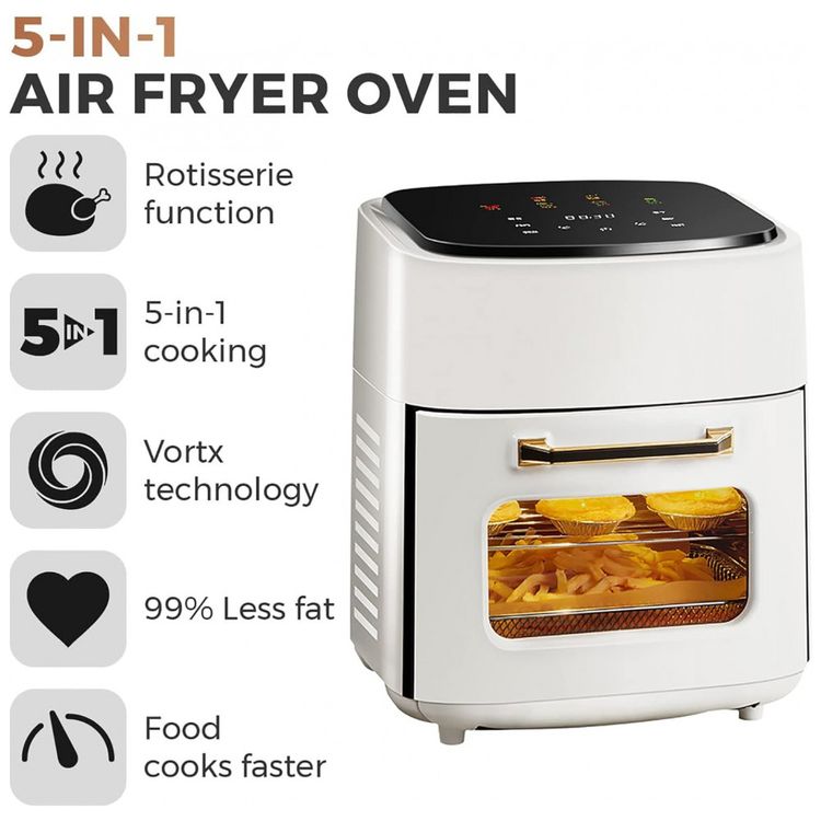 Fritadeira-Eletrica-AirFryer-5-em-1-15L-com-Painel-Digital-foto-1