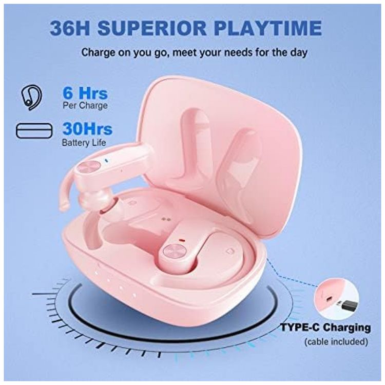 Fones-de-Ouvido-Bluetooth-com-Estojo-de-Carregamento-a-foto-1