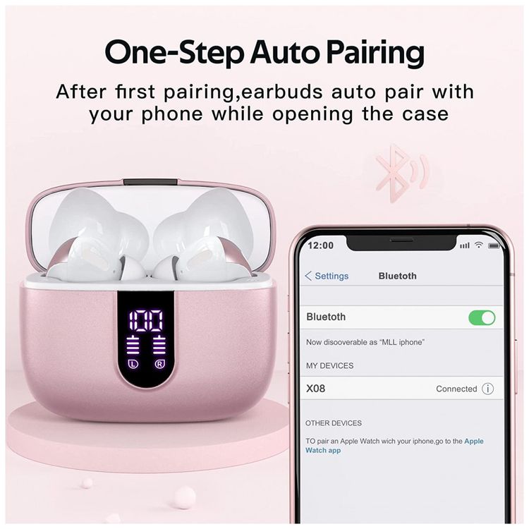 Fones-de-Ouvido-Bluetooth-com-Estojo-de-Carregamento-e-Intra-foto-4