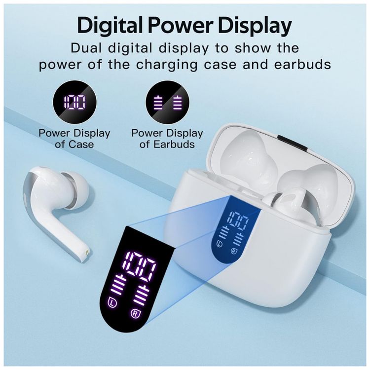 Fones-de-Ouvido-Bluetooth-com-Estojo-de-Carregamento-e-Intra-foto-1