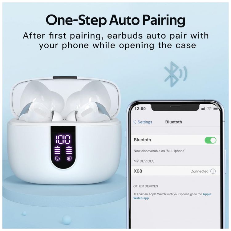 Fones-de-Ouvido-Bluetooth-com-Estojo-de-Carregamento-e-Intra-foto-4